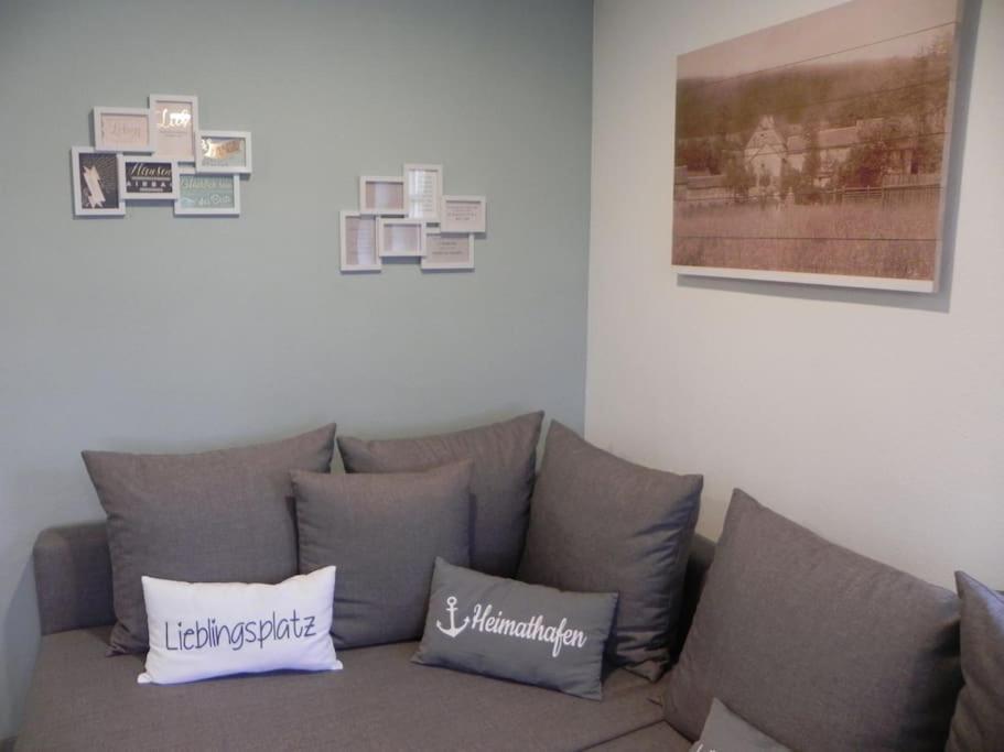 Ferienwohnung Tiererlebnishof Obermuehle Biebergemund Dış mekan fotoğraf