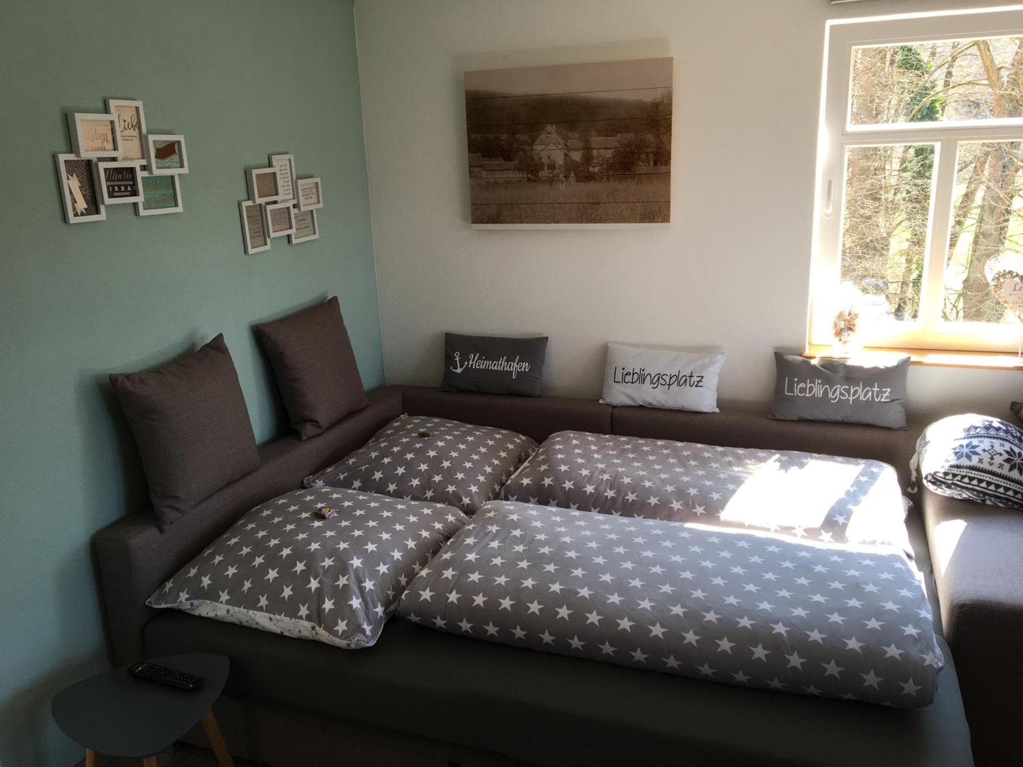 Ferienwohnung Tiererlebnishof Obermuehle Biebergemund Dış mekan fotoğraf
