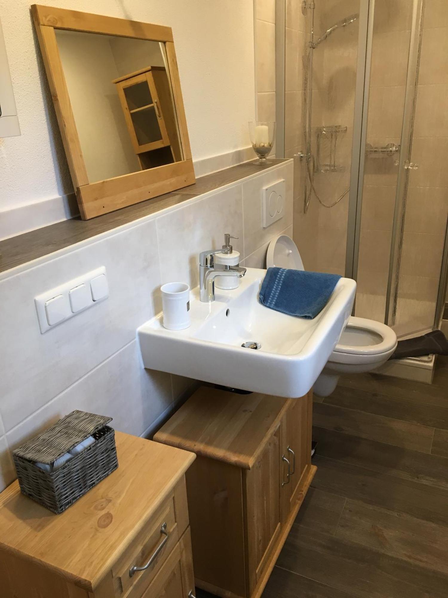 Ferienwohnung Tiererlebnishof Obermuehle Biebergemund Dış mekan fotoğraf